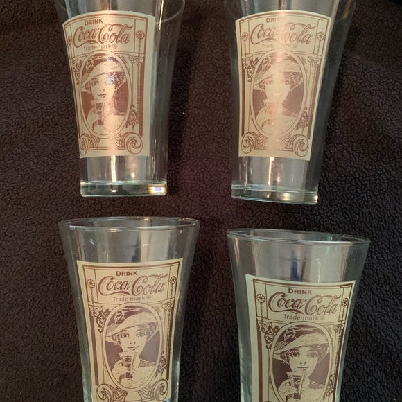Coca Cola Other - Vintage Coca Cola reproduction  glasses